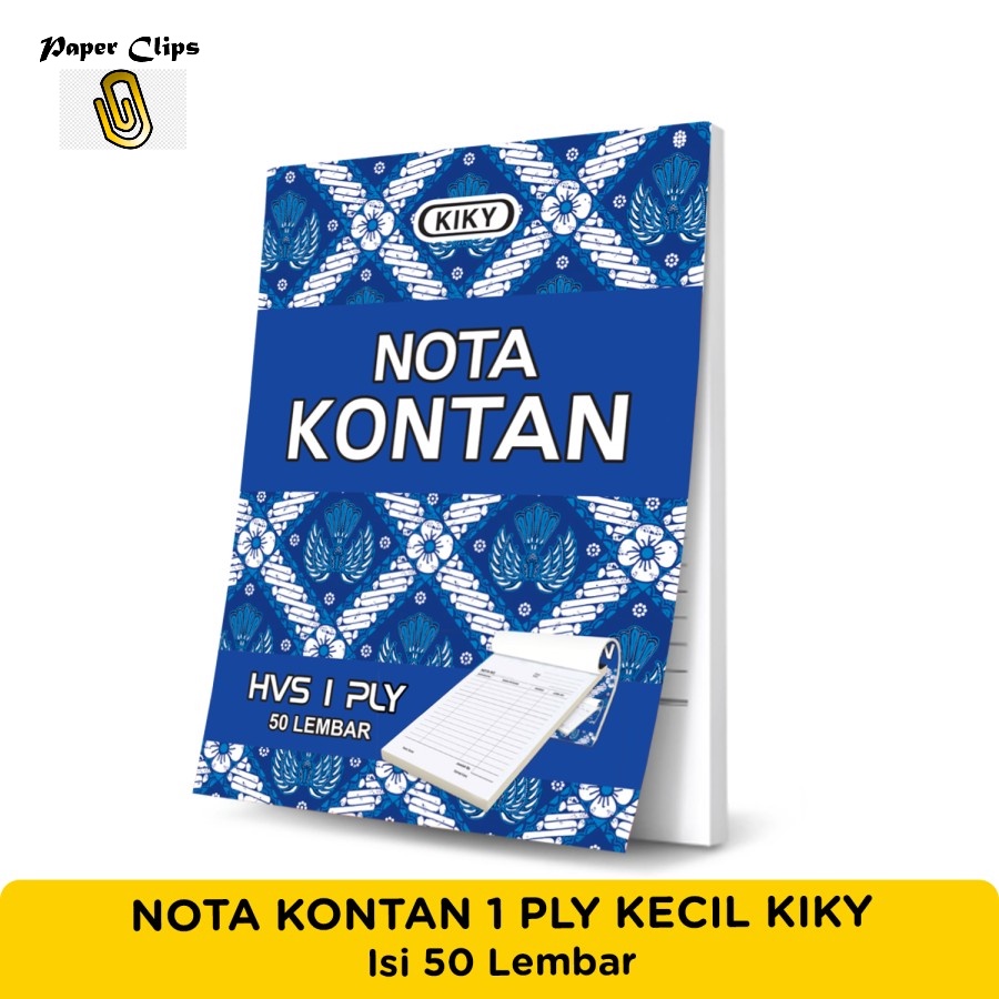 Jual Buku Nota Kontan K1 KIKY 1 PLY Nota Kecil Shopee Indonesia