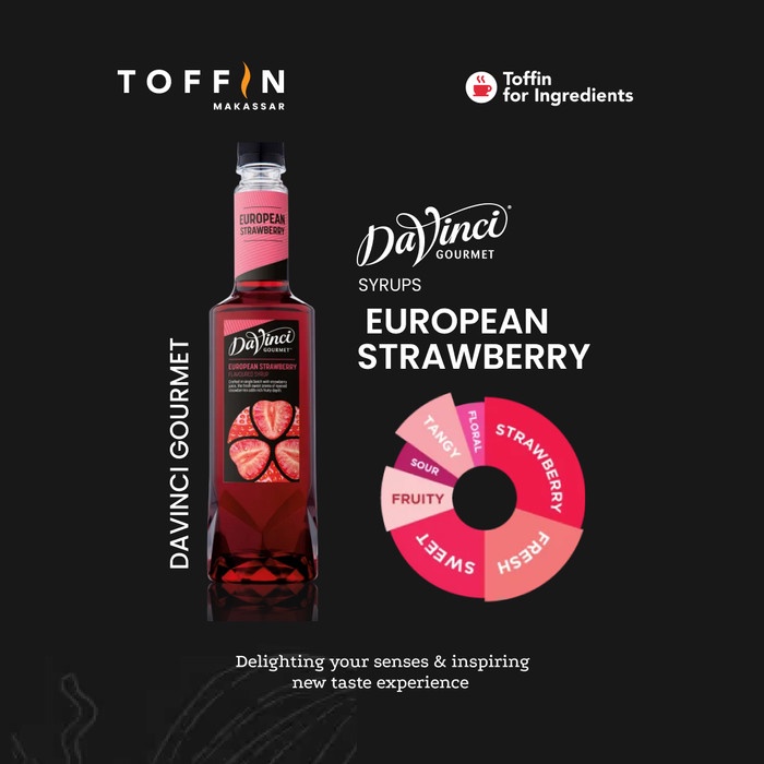 Jual Davinci Syrup European Strawberry Shopee Indonesia