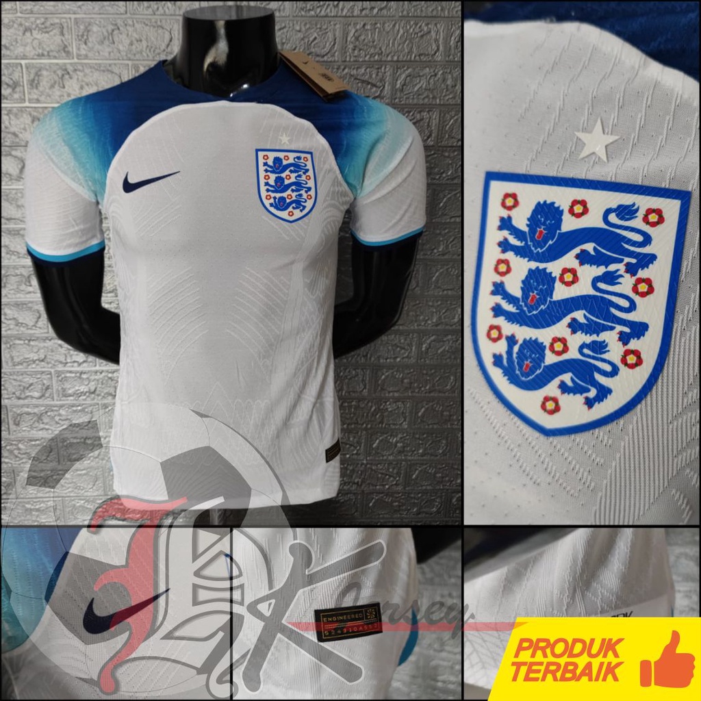 Jual JERSEY BOLA INGGRIS HOME PLAYER ISSUE WORLD CUP 2022 Shopee