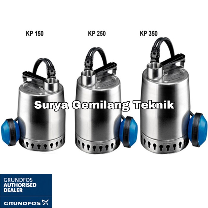 Jual Pompa Celup Grundfos Kp 250A Submersible Pump Stainlees Kp 250 A