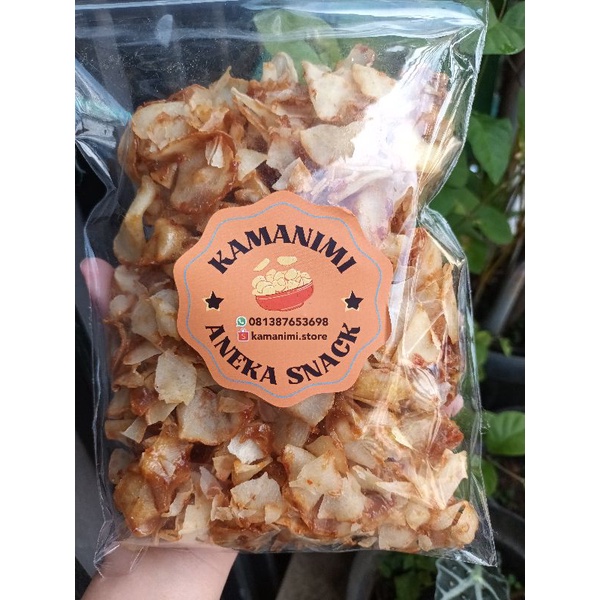 Jual KERIPIK SINGKONG PEDAS MANIS 1 4KG 250g Shopee Indonesia