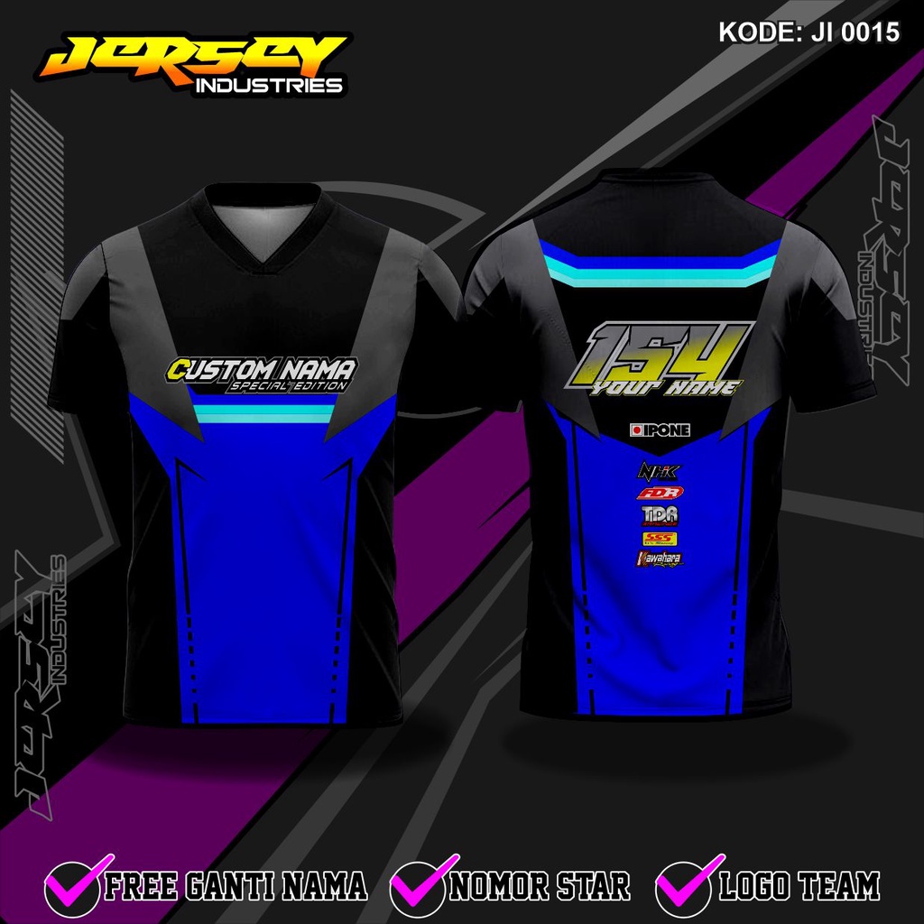 Jual Jual Jersey Offroad Full Printing Jersey Trail Desain Simple