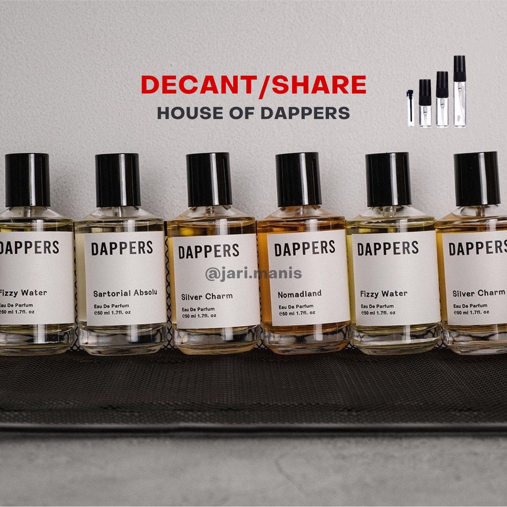 Jual Decant Share House Of Dappers Teh Melati Nomadland Fizzy Water