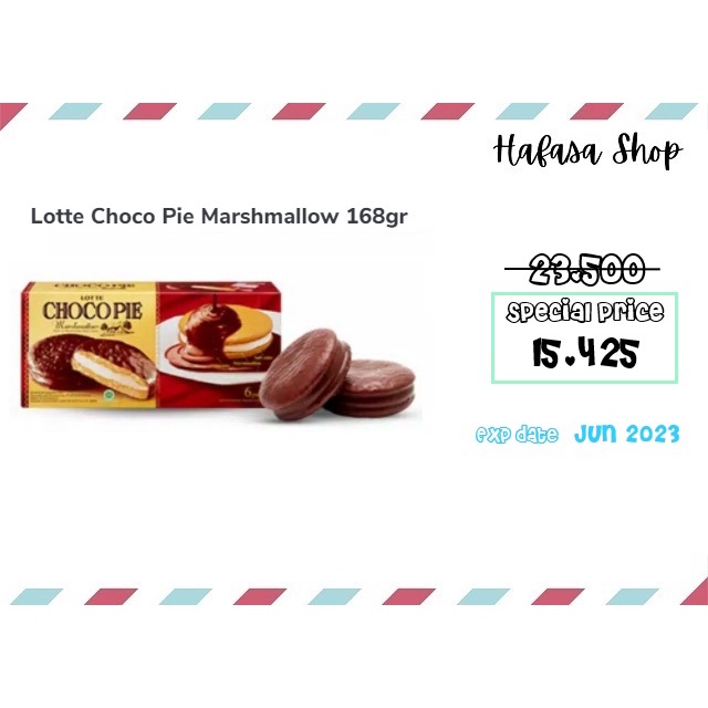 Jual Lotte Choco Pie Marshmallow Gram Isi Pcs Shopee Indonesia