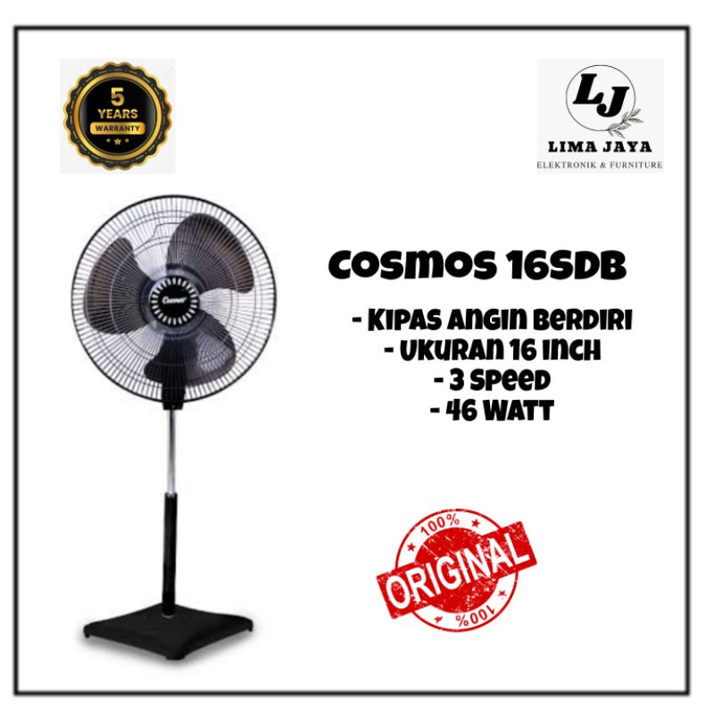 Jual Kipas Angin Cosmos Sdb Stand Fan Inch Shopee Indonesia