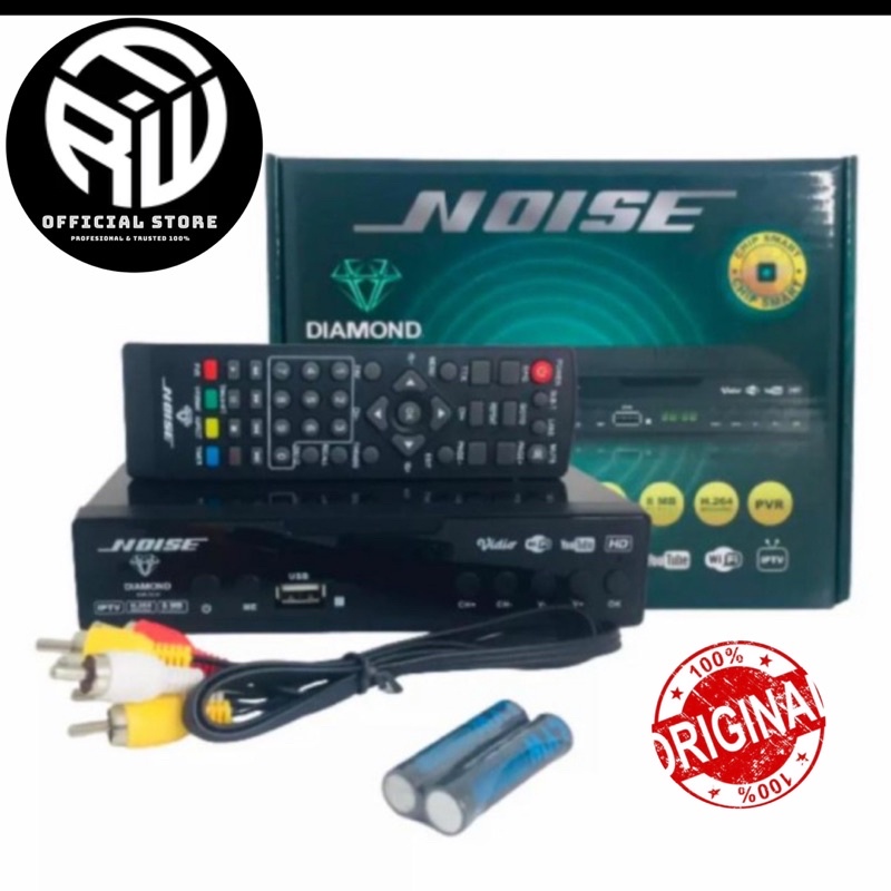 Jual SET TOP BOX TV DIGITAL NOISE DIAMOND DVB T2 NOISE DIAMOND HIJAU