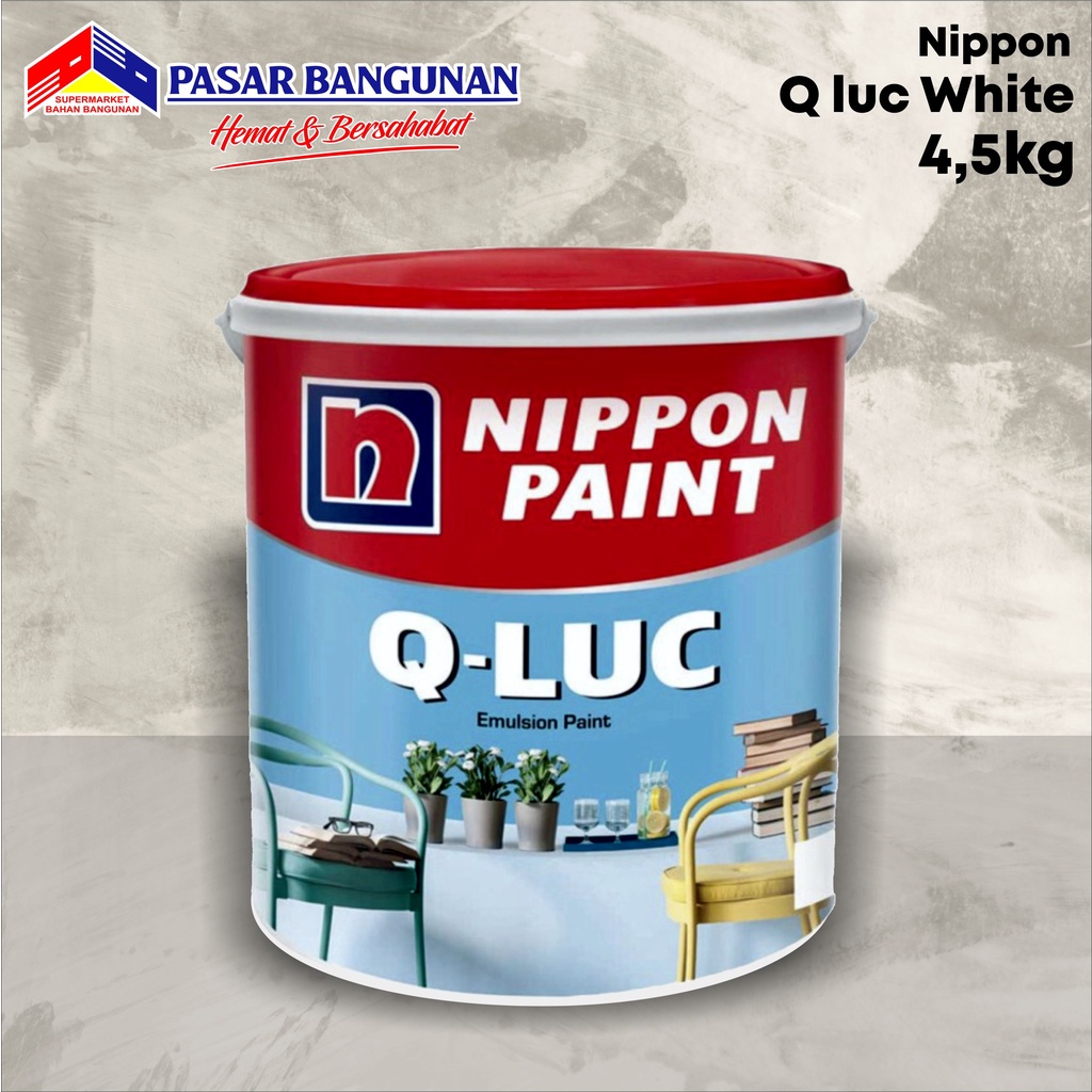 Jual Cat Nippon Q Luc White Nippon Qluc Cat Tembok Interior Kg