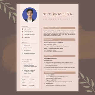 Jual Jasa Pembuatan Cv Curriculum Vitae Desain Cv Lamaran Kerja