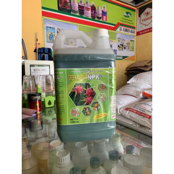 Jual PUPUK PELENGKAP CAIR GREEN MASTER NPK 5Lt Shopee Indonesia