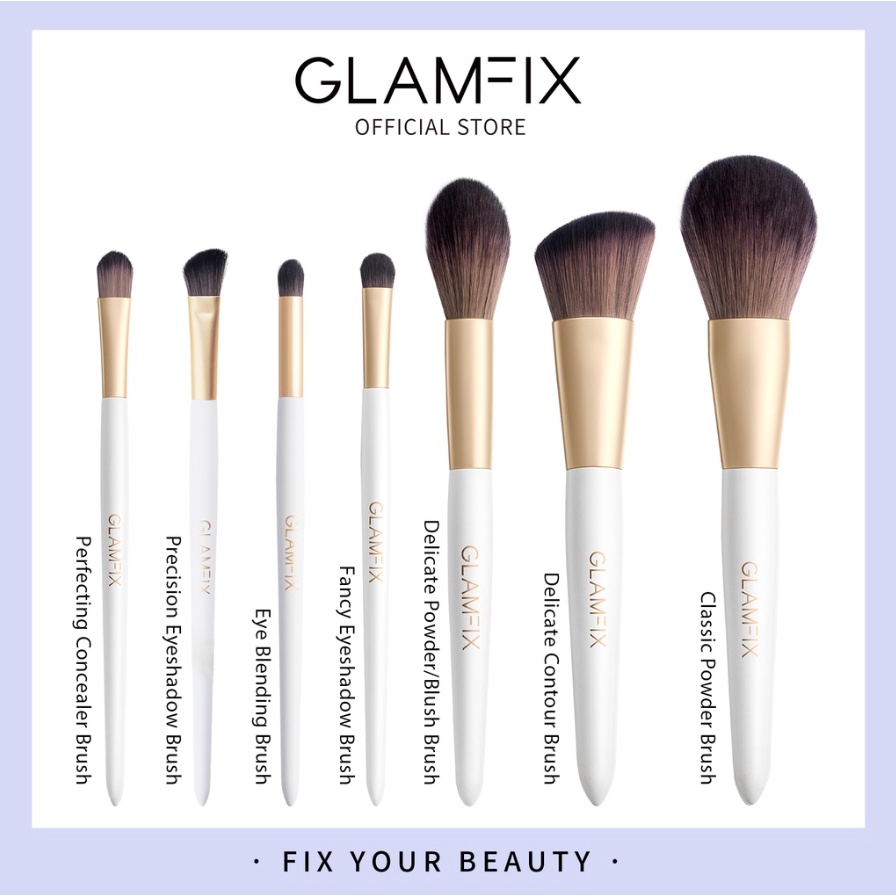 Jual Glamfix Classic Delicate Glow Fancy Brush Satuan Kuas