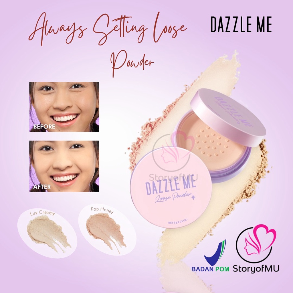 Jual Dazzle Me Always Setting Loose Powder Gr Super Soft Smooth