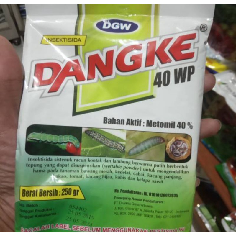 Jual Dangke 40wp 250grm Insektisida 100 Original Shopee Indonesia