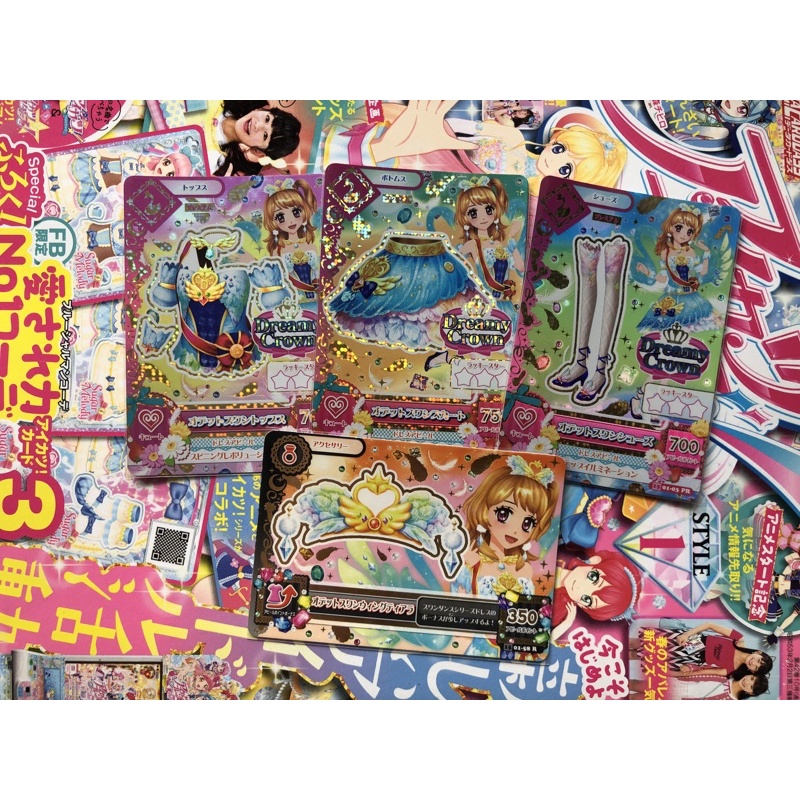 Jual Kartu Aikatsu Odette Swan Coord Fullset Jepang Asli Bandai Cards