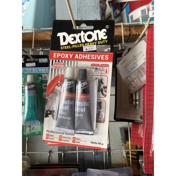 Jual Lem Dextone Steel Filled Heavy Duty Epoxy Adhesives Shopee Indonesia