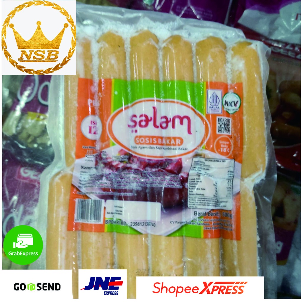 Jual Salam Sosis Bakar Mini Jumbo Gr Shopee Indonesia