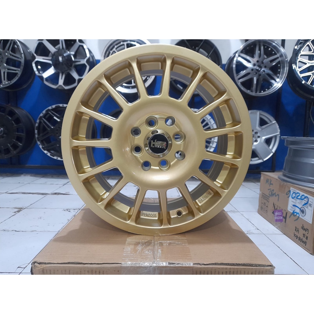 Jual Velg Racing Jdm R15 Hsr Takasaki Warna Gold Velg Brio Agya Sigra