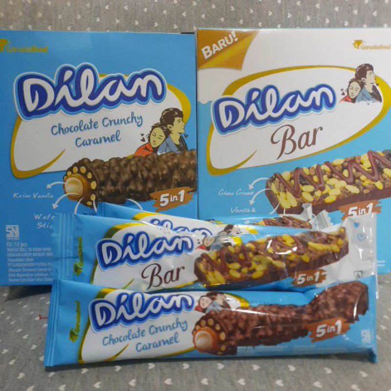 Jual Chocolate Crunchy Caramel Dilan 18gr X12pcs Shopee Indonesia