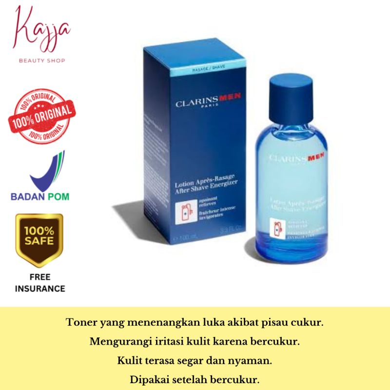 Jual Clarins Men After Shave Energizer 100ml Shopee Indonesia