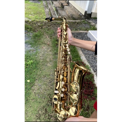 Jual Alto Saxophone Import Mandalika Fullset Inc Hardcase Second