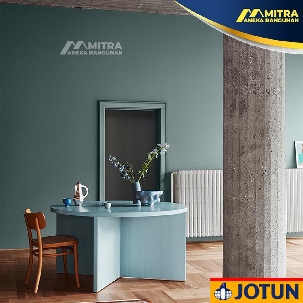 Jual CAT TEMBOK INTERIOR EKSTERIOR JOTUN WARNA SERENE BLUE 5490