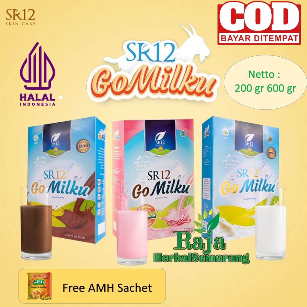 Jual Go Milku Sr Susu Etawa Bubuk Asli Murni Gomilku Goat Milk