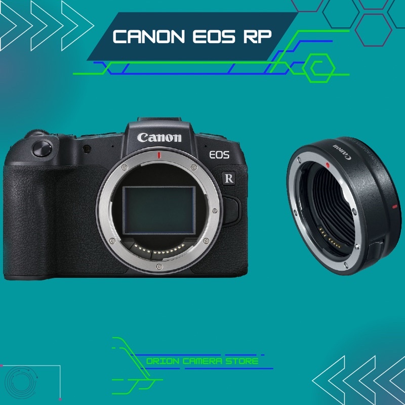 Jual Kamera Camera Mirrorless Canon Eos Rp Dan Adapter Canon Eos R New