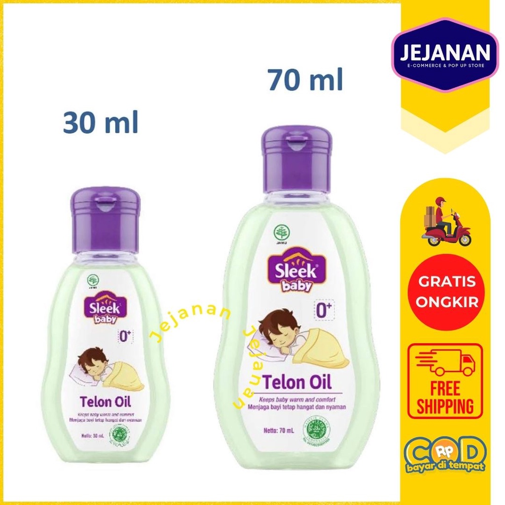 Jual Telon Oil Sleek Baby Ml Dan Ml Exp Des Minyak Telon Murah