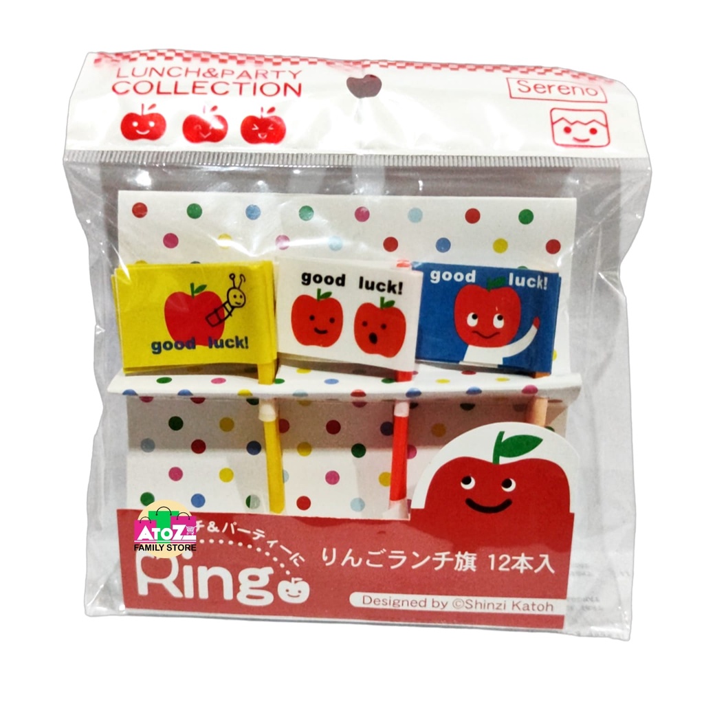 Jual Apple Ringo Lunch Flags 12P Shopee Indonesia