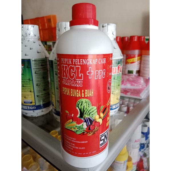 Jual PUPUK BUNGA DAN BUAH KCL CAIR PPC 1 Liter Shopee Indonesia