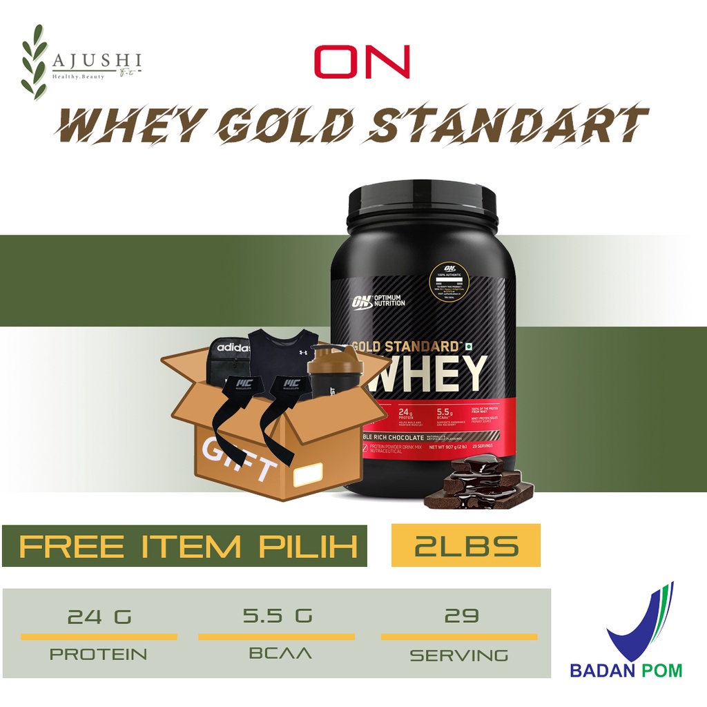 Jual ON Whey Gold Standard 2 Lbs Optimum Nutrition Whey Gold Standard