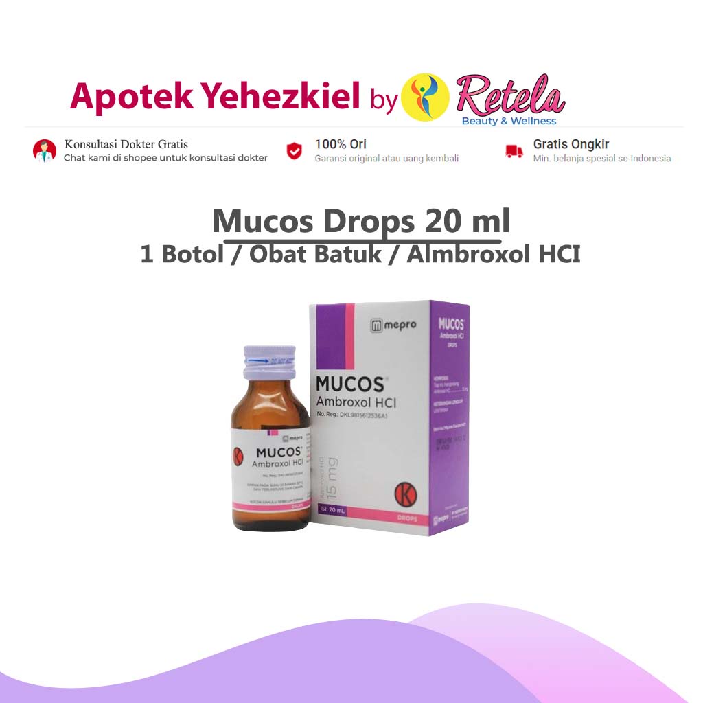 Jual Mucos Drops Ml Shopee Indonesia