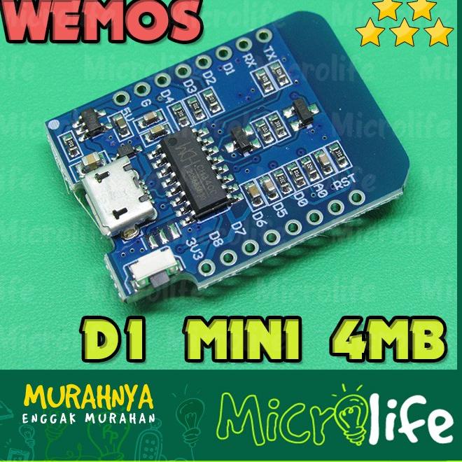 Jual Kode V Wemos D Mini Mb Lua Wifi Iot Esp Esp E Nodemcu