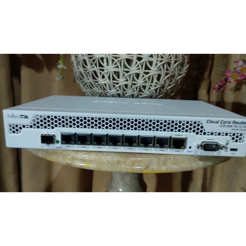 Jual Mikrotik Ccr 1009 7G 1C PC Mikrotik Bekas Mikrotik Seken Mikrotik