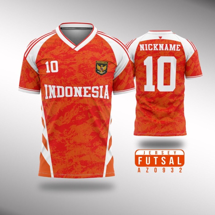 Jual Kaos Jersey Sepak Bola Aff Fantasy Timnas Indonesia