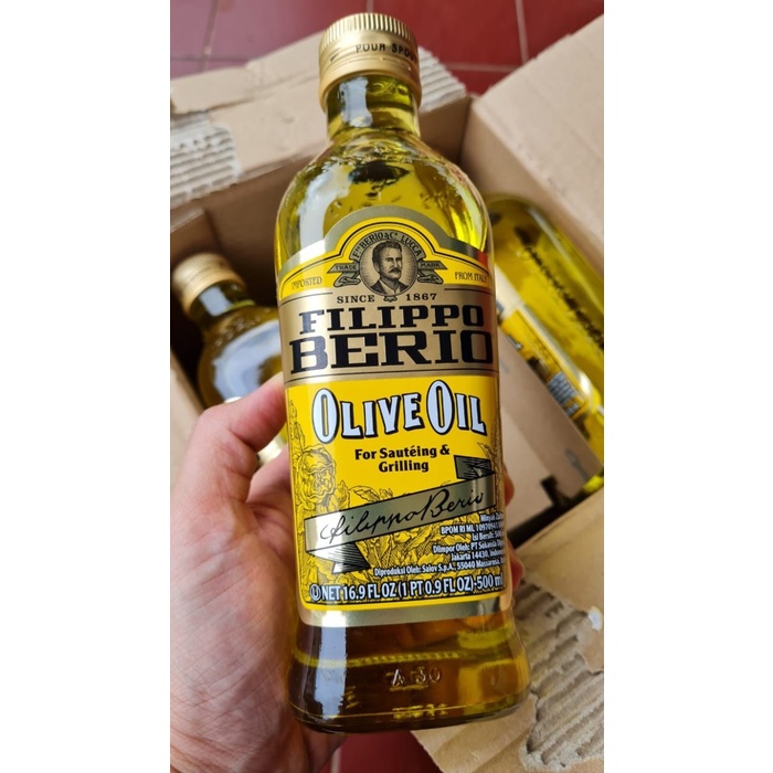 Jual Harvestmoon Pure Olive Oil Filippo Berio Italy Ml Shopee