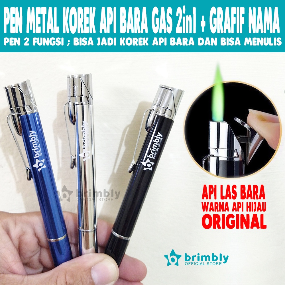 Jual Brimbly Custom Grafir PULPEN KOREK API FREE GRAFIR NAMA KOREK