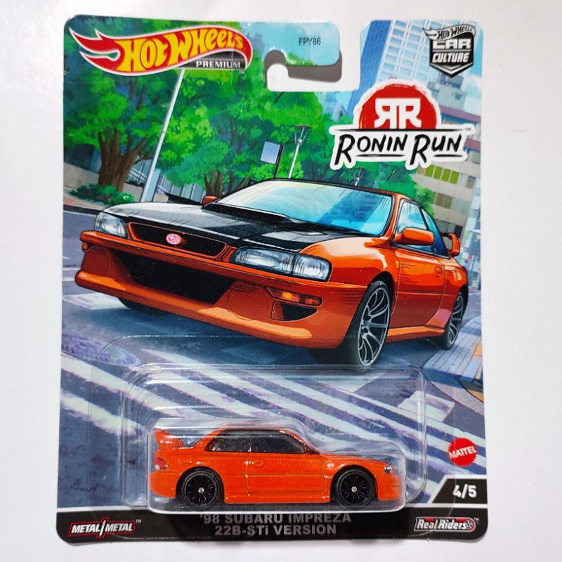 Jual Hot Wheels Subaru Impreza 22B STi Ronin Run Shopee Indonesia