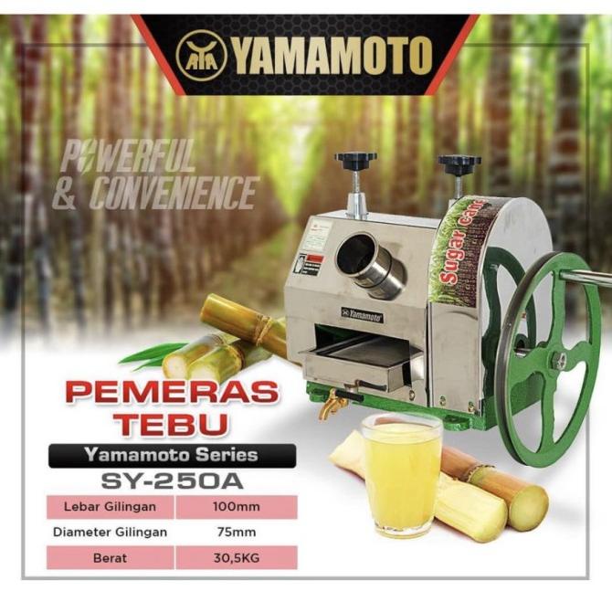 Jual Mesin Peras Giling Tebu Sugarcane Juicer Yamamoto Shopee Indonesia