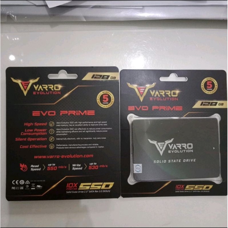 Jual Solid State Drive SSD Varro Evolution 128GB 256GB 512GB 2 5 SATA