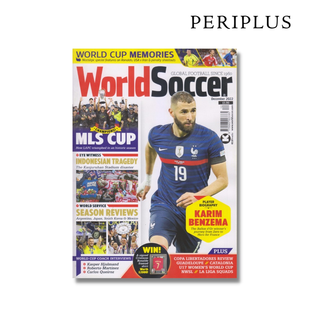 Jual Majalah Import World Soccer Edisi Terbaru Uk Shopee Indonesia