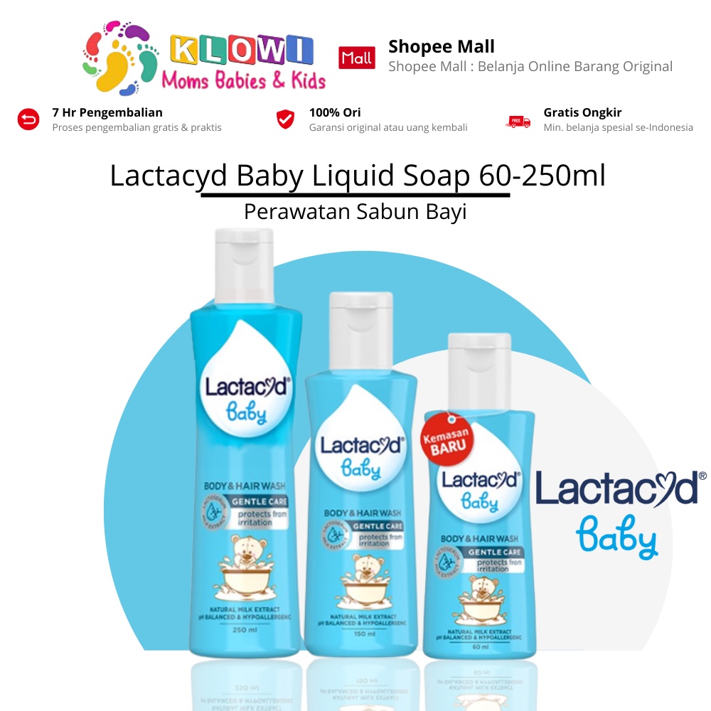 Jual Lactacyd Baby Liquid Soap Sabun Cair Bayi Sabun Bayi Shopee