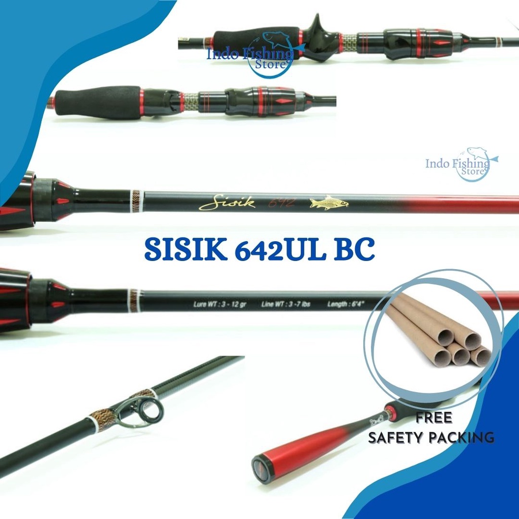 Jual Joran Bc Sisik Baitcasting By Relix Nusantara Cm Lb