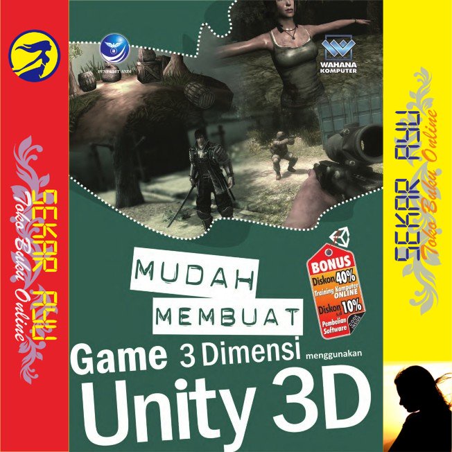 Jual Buku Mudah Membuat Game Dimensi Menggunakan Unity D By Wahana