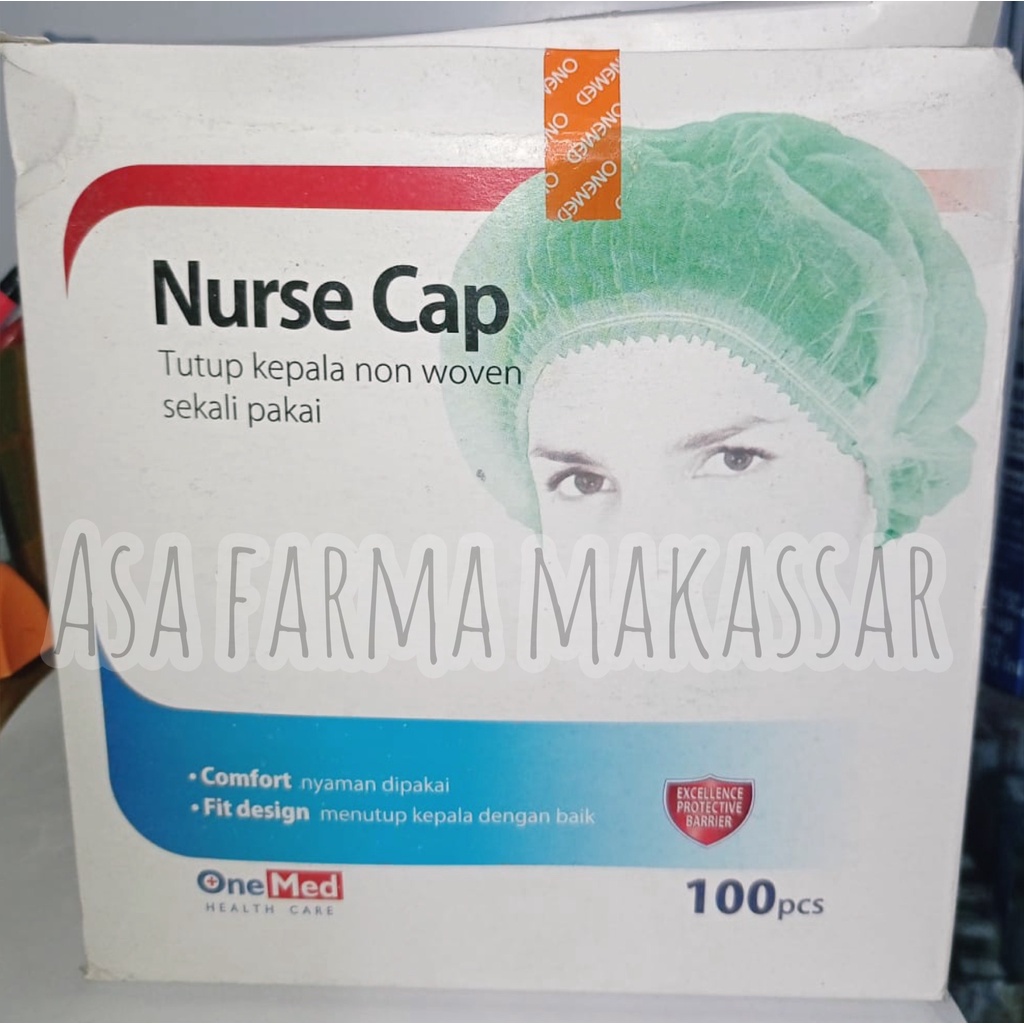 Jual Nurse Cap Penutup Kepala Sekali Pakai Harga Per Biji Shopee