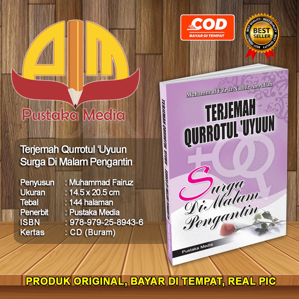 Jual Terjemah Qurotul Uyun Surga Dimalam Pengantin Terjemah Qurrotul