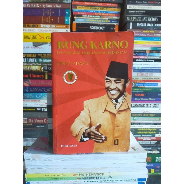 Jual Buku Original BUNG KARNO Penyambung Lidah Rakyat Cindy Adams