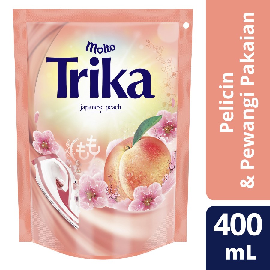 Jual Molto Trika Japanese Peach Pelicin Pewangi Pakaian 400 ML