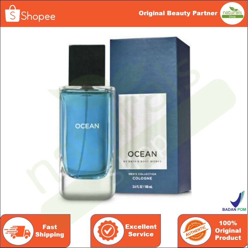 Jual BBW Bath And Body Works OCEAN COLOGNE For MEN Parfum PRIA 100 Ml