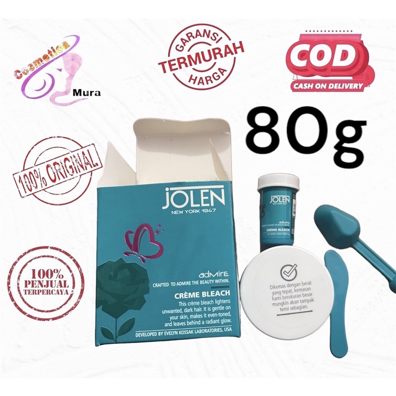 Jual Jolen New York Cream Bleach Bleaching Badan Dan Bulu Jolen 80 G