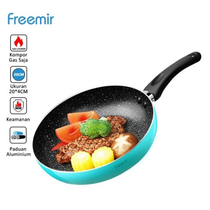 Jual Freemir Frying Pan Teplon Penggorengan Cm Shopee Indonesia